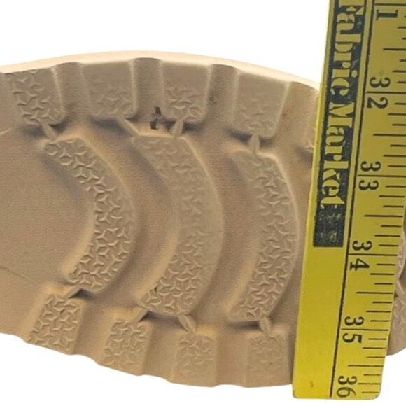 BILLABONG Women’s Zuri Lace-Up Ankle Boots 8.5 Beige Knit Cuff Lug Sole Shoes - Picture 11 of 11